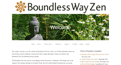 Desktop Screenshot of boundlesswayzen.org